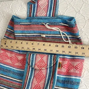 Pinzon Canvas Boho Aztec Backpack thumbnail 7