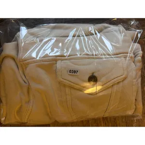 Free People We The Free Dreamers Hooded Fleece Jacket Cream Beige Large OB958949 thumbnail 7