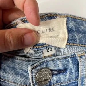 McGuire Raw Edge Hem Jeans Size 25‎ thumbnail 4