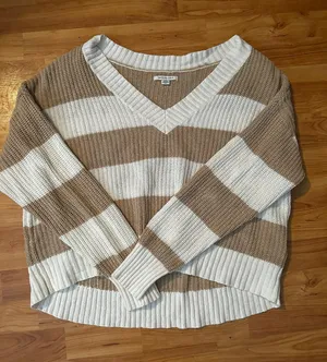 American Eagle Striped Sweater thumbnail 1