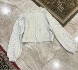 Anine Bing Irina Cable Knit Sweater Size Medium thumbnail 1