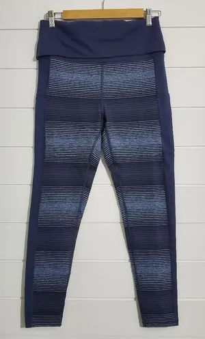 Aerie Offline High Waisted Women's‎ Striped Leggings. Size L thumbnail 1