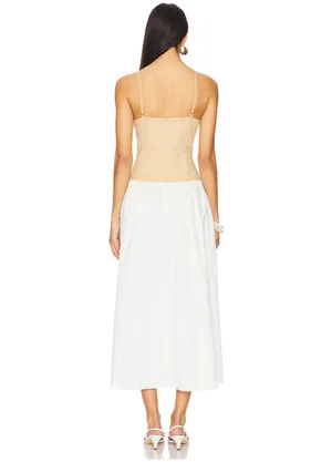 Karina Grimaldi Clara Combo Dress thumbnail 3