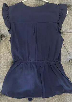 Monteau Juniors Navy Top thumbnail 2