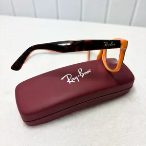 Ray-Ban RB 1528 3661‎ 48 16 130 Tortoise Frame Glasses with Burgundy Case thumbnail 2