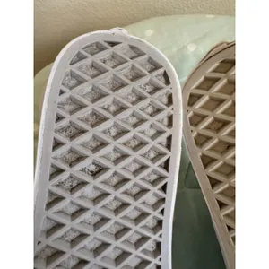 Vans Classic Slip-On Womens White Canvas Sneakers US 7.5 EU 38 Round Toe thumbnail 13