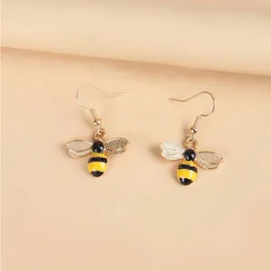 Gold Bee Pendant Necklace and Earrings set! New thumbnail 7