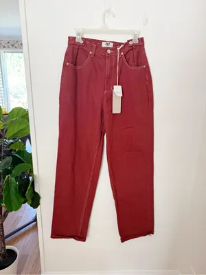 NWT Free People ZGY Hi & Loose Super High Rise Jeans Sz 27 thumbnail 2
