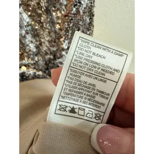 Cupcakes and Cashmere Sequin Mini Dress Womens XS Latte Silver Gold CJ408563 New thumbnail 6