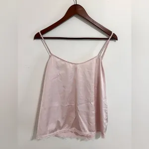 Light Pink Silk Pajamas thumbnail 2