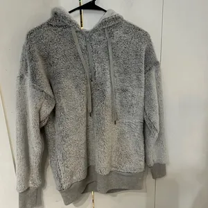 Aerie XS Gray Cozy Fleece Womens thumbnail 3