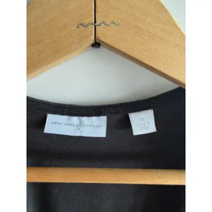 New York & Company Womens XS Black Fringe Hem Longline Open‎ Front Vest thumbnail 3