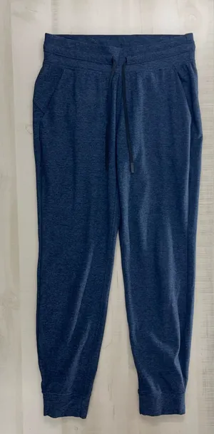 LULULEMON womens ready to rulu blue workout lounge yoga jogger sweatpants 8 thumbnail 1