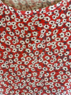 Lucky Brand Floral Short Sleeve Scoop Neck Tee thumbnail 3