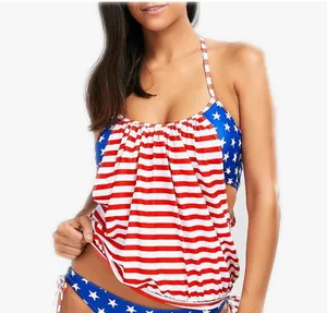 Holipick women cut out tankini top thumbnail 4