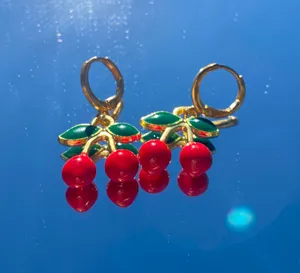 Cherry Earrings Red thumbnail 1