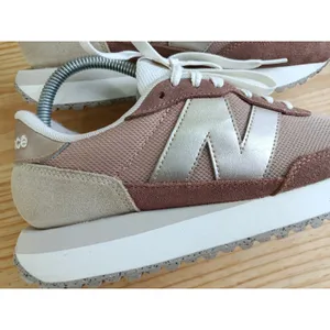 New Balance 237 Women's Size 8 W Pink Rose Gold Suede Sneakers WS237MSC thumbnail 7