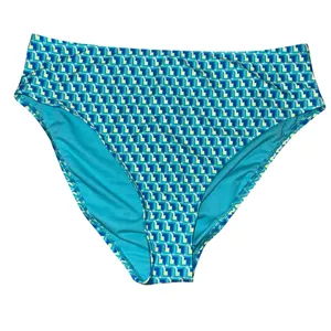 High waisted geo print bikini thumbnail 5