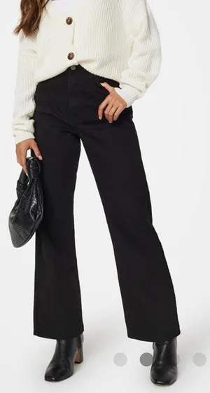 Revolve Dr Denim echo black straight leg jeans size 25 thumbnail 1