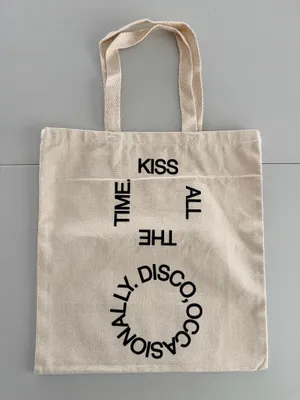 Harry Styles | "Kiss All The Time, Disco Occasionally exclusive pop up shop tote bag thumbnail 3