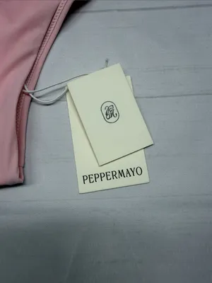 Peppermayo NWT Light Pink Kivara Low Rise Bikini Bottoms Size Small thumbnail 6