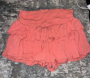 Mustard Seed Peach Coral Skirt thumbnail 1