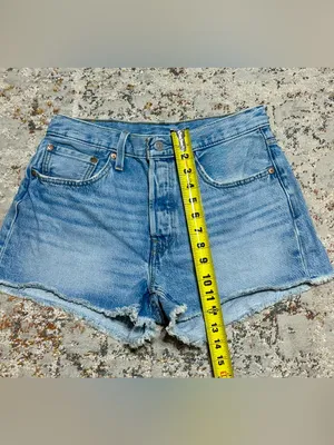 LEVI’S 501® Original High Waist Denim Cutoff Shorts size 30 thumbnail 5