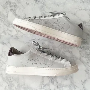 P448 Jack Perforated Sneaker in Gray Lilac thumbnail 14