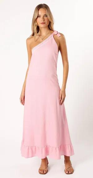 Petal & Pup Maxi Dress Pink thumbnail 1