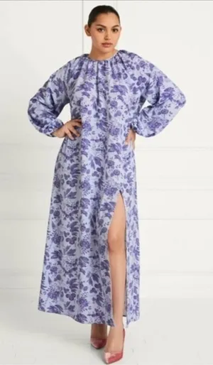 Hill House The Simone Dress Lilac floral Sz XXL thumbnail 1
