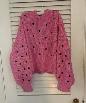 VICI Polka Dot Knit Sweater thumbnail 1