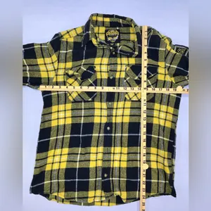 Angry Minnow Flannel Co Wichita State Shockers WuShock Plaid Shirt Medium M thumbnail 7