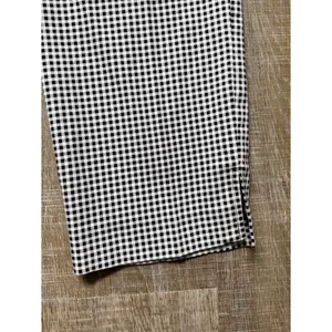 Jones New York Gingham Check Grace Ankle Pants Black White Size 10 Preppy Office thumbnail 8