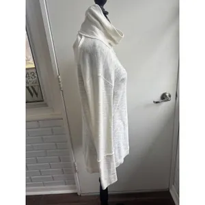 We The Free Cowl Neck Tunic Top Medium boho oversized layered minimalist‎ cozy thumbnail 4