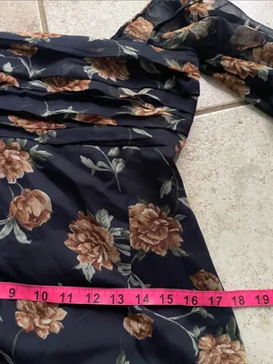 Abercrombie & Fitch Emerson Chiffon Long Sleeves Midi Floral Dress thumbnail 14