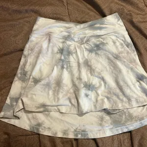 Pink tie dye skort thumbnail 1