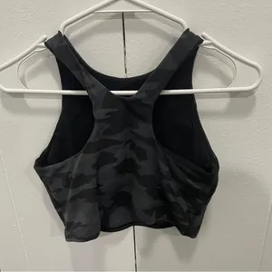 Athleta Grey Camo Conscious Crop Printed A - C thumbnail 4