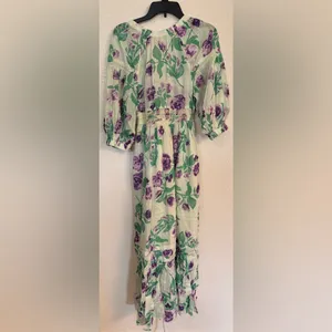 FREE PEOPLE Golden Hour Floral Maxi Dress NWOT thumbnail 3