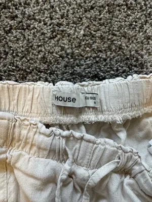 Linen pants House Tan Size M thumbnail 2