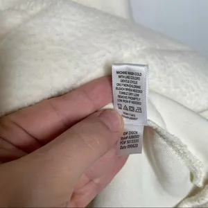 Koolaburra by Ugg‎ Sueded Jersey Back Sherpa 1/4 Zip Pullover Ivory Xlarge thumbnail 6