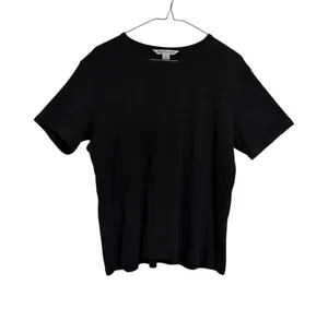 Pendleton Womens Black 100% Cotton Short Sleeve Crew Neck T-Shirt Size M RN29685 thumbnail 1