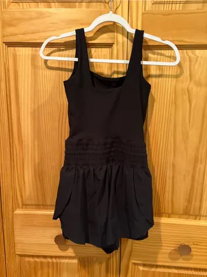 YPB sculptLUX Hybrid Flyaway Romper from Abercrombie & Fitch black women’s XS thumbnail 2