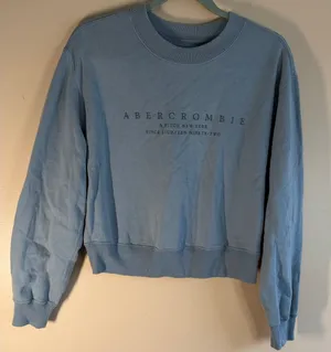 Abercrombie & Fitch Heather Gray Sweater thumbnail 1