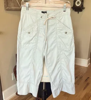 J Crew Favorite Fit Khaki Cotton Capri Pants thumbnail 4