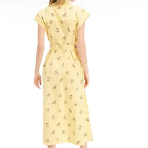 Adam Lippes Belted Poplin Shirt Dress Size 0 thumbnail 2