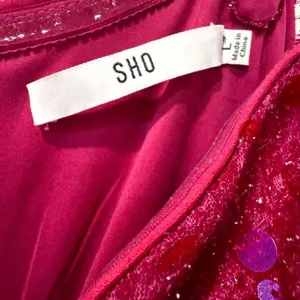 NWT Sho By Tadashi Shoji Sequin BodyCon Ruched Hot Pink Mini Dress Large $268‎ thumbnail 7