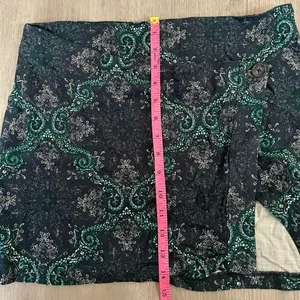 Free People Take It Easy Paisley Print Mini Skirt | Blue | Size 6 | NWOT thumbnail 8