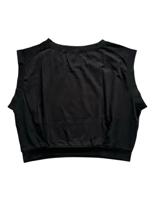 🆕Be Kind Lift Heavy Black Crop Top thumbnail 4