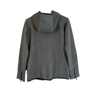 Puma Gray Full Zip Hooded Cozy Cotton Blend Athletic Casual Jacket Women Sz M thumbnail 2