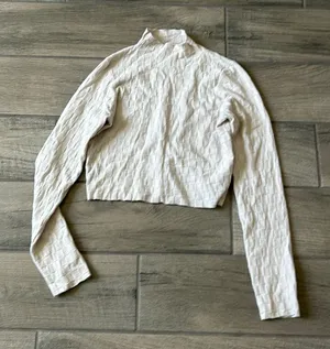 La hearts mock neck long sleeve top thumbnail 1